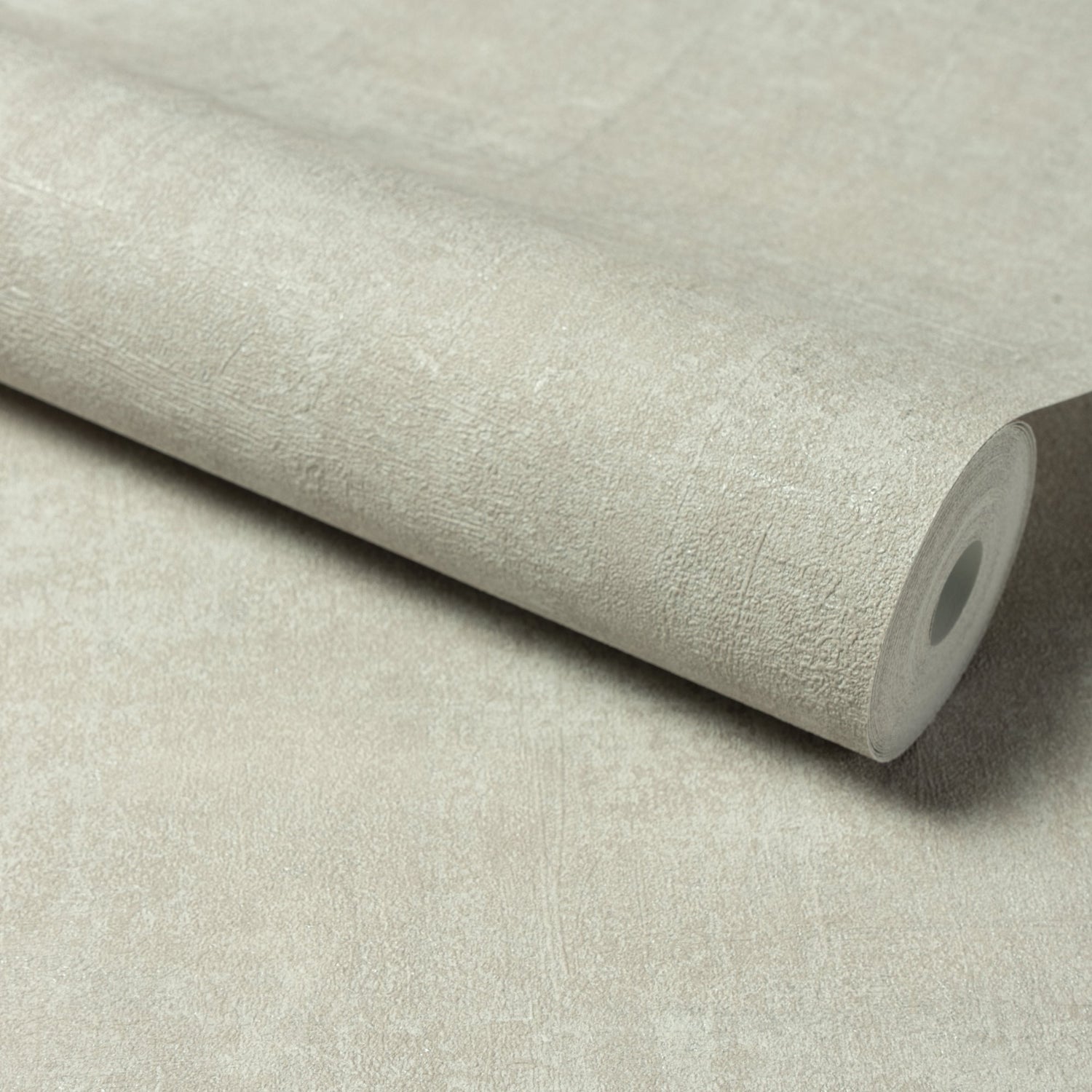 Authentic Plaster Plain Wallpaper in grey color - pattern number A85401 - by Grandeco in the Structured Walls collection