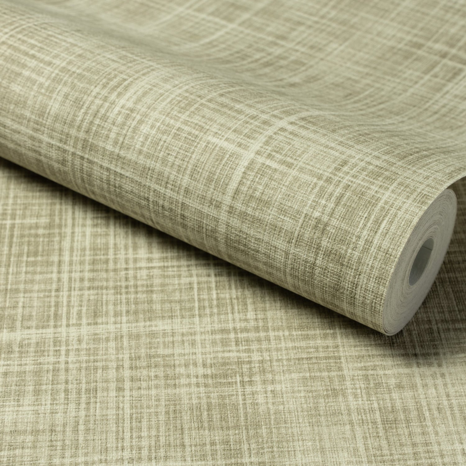Textile Plain Wallpaper in green color - pattern number A85502 - by Grandeco in the Structured Walls collection
