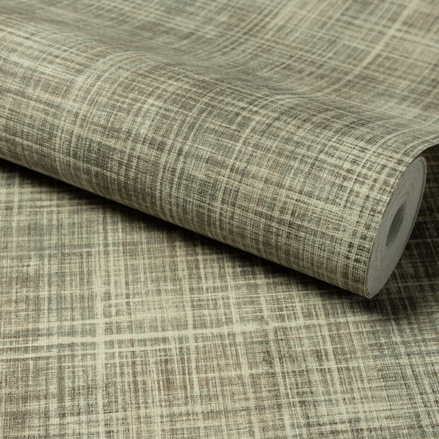 Textile Plain Wallpaper in black color - pattern number A85503 - by Grandeco in the Structured Walls collection