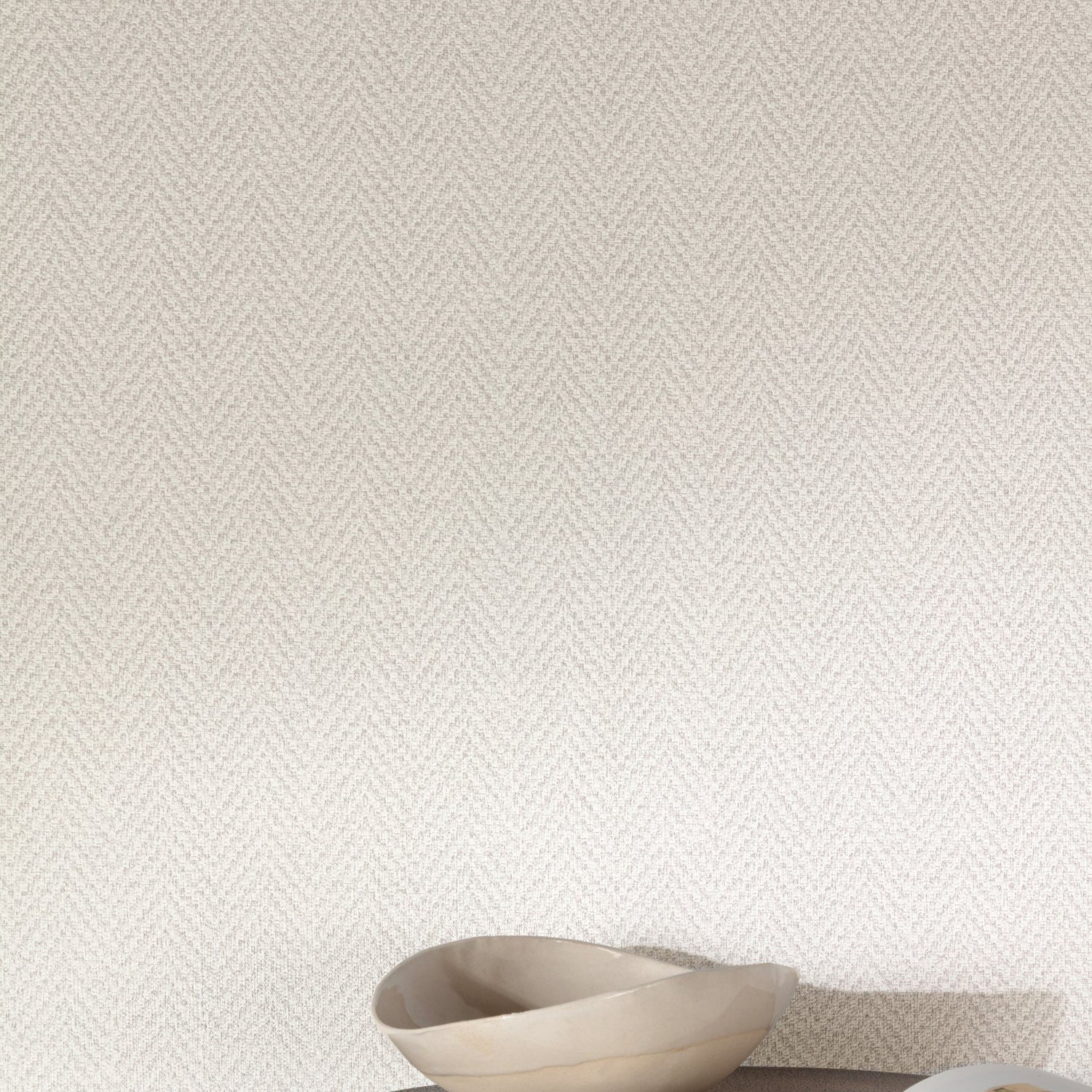 Faux Unis Natural Wallpaper in grey color - pattern number A86201 - by Grandeco in the Structured Walls collection