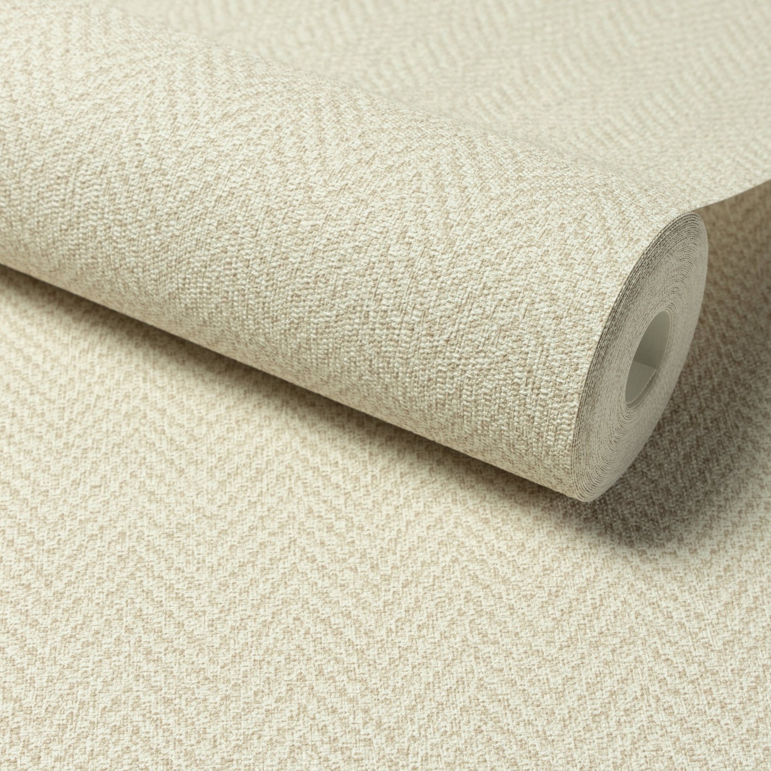 Faux Unis Natural Wallpaper in beige color - pattern number A86202 - by Grandeco in the Structured Walls collection