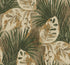 Karma Wallpaper in evening green color - pattern number AG60204 - by Seabrook in the Bali Tropical collection