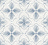 Sari Wallpaper in blue color - pattern number AG60402 - by Seabrook in the Bali Tropical collection
