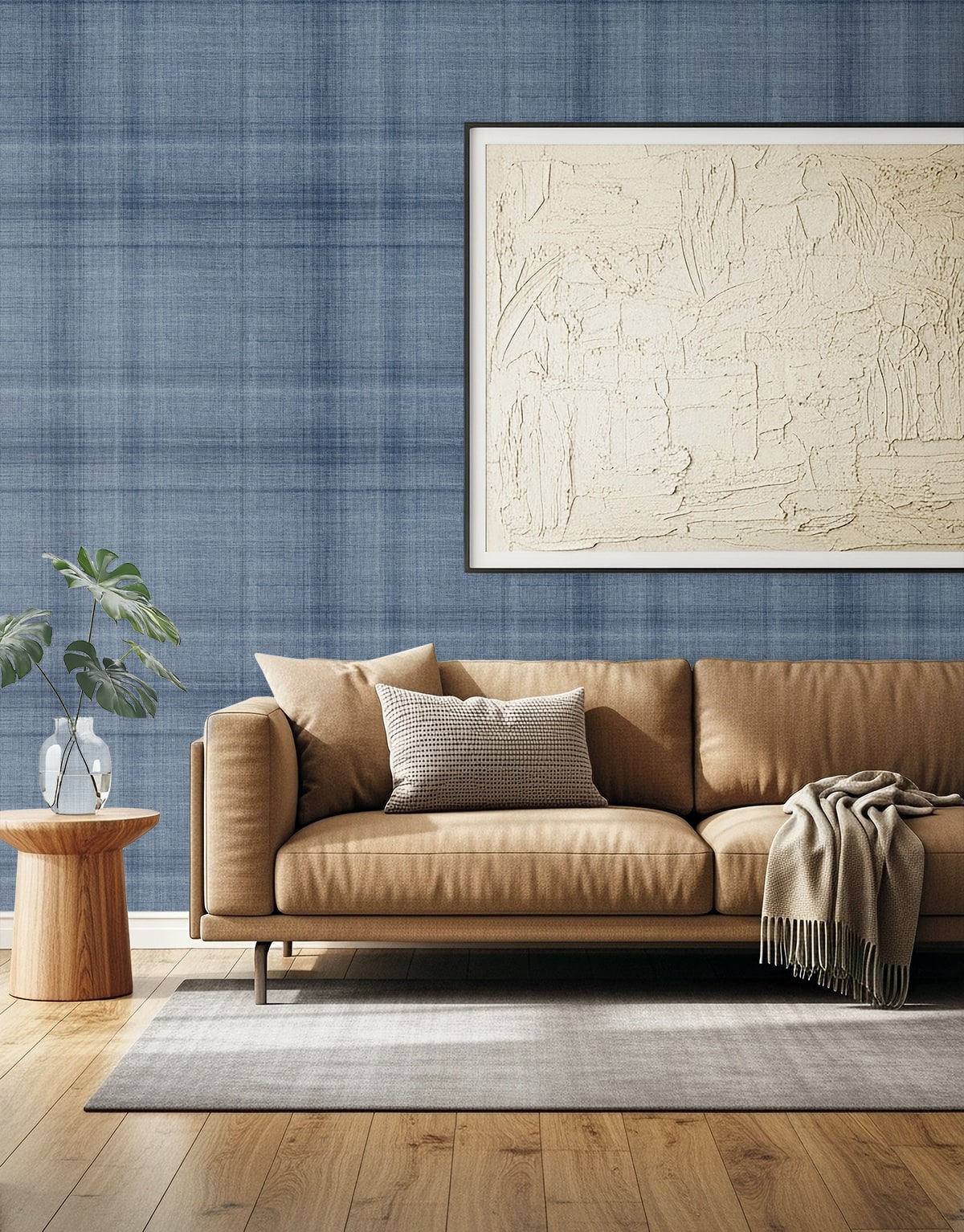 Oasis Wallpaper in water color - pattern number AG60502 - by Seabrook in the Bali Tropical collection