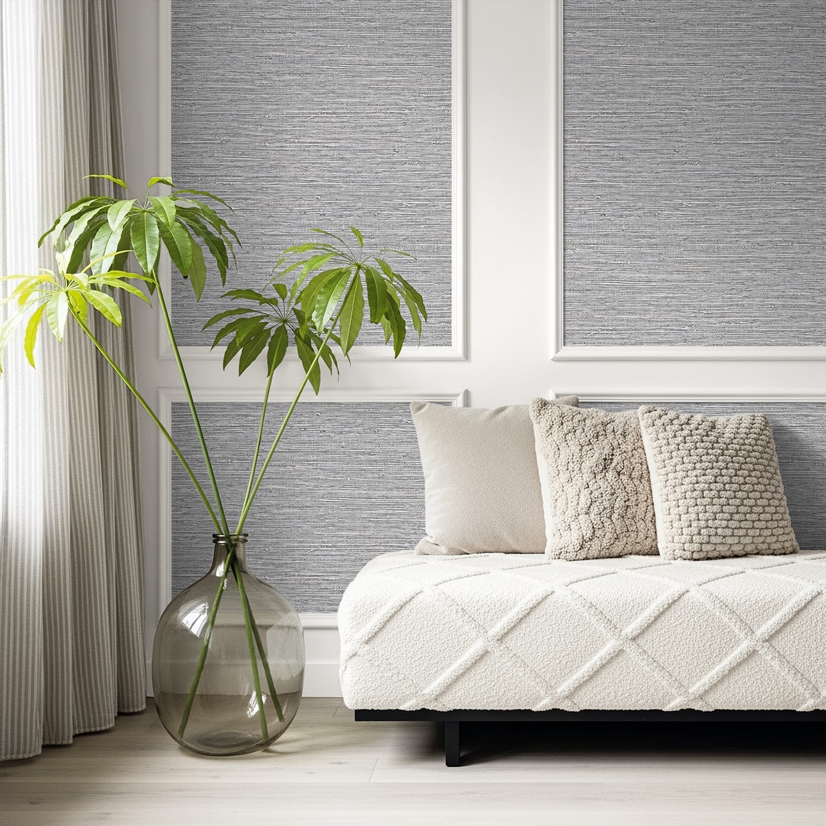 Darma Wallpaper in dawn color - pattern number AG61508 - by Seabrook in the Bali Tropical collection