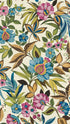 Raya Wallpaper in gem color - pattern number AG61607 - by Seabrook in the Bali Tropical collection