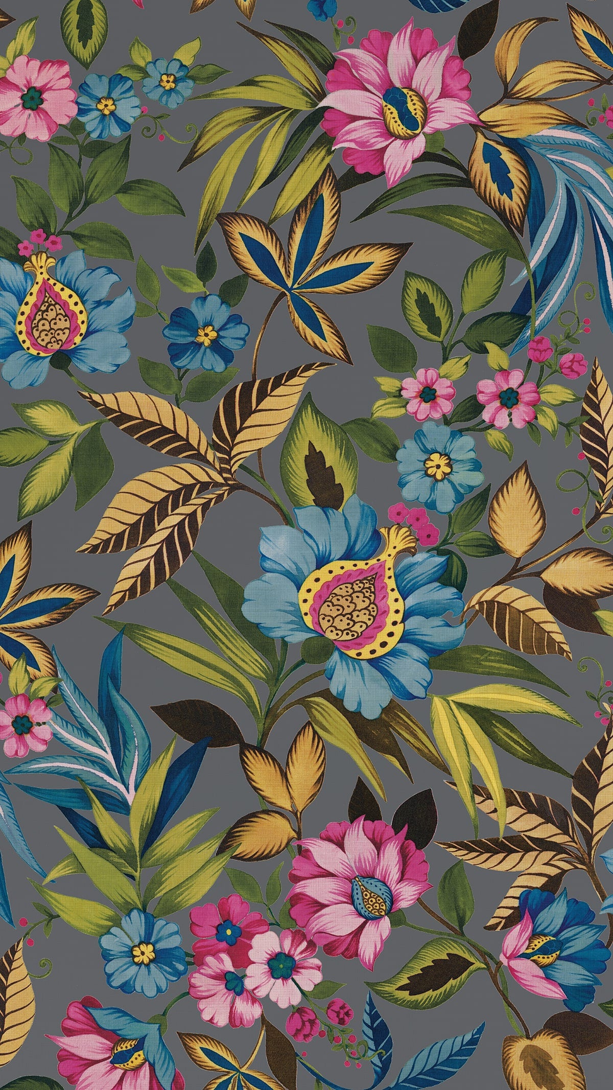 Raya Wallpaper in garden color - pattern number AG61608 - by Seabrook in the Bali Tropical collection