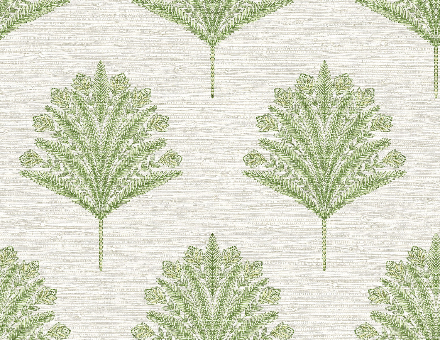 Harta Wallpaper in green tea color - pattern number AG61904 - by Seabrook in the Bali Tropical collection