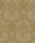 Lace wallpaper in gold color - pattern number AM22002-1 - by Galerie in the Zen collection
