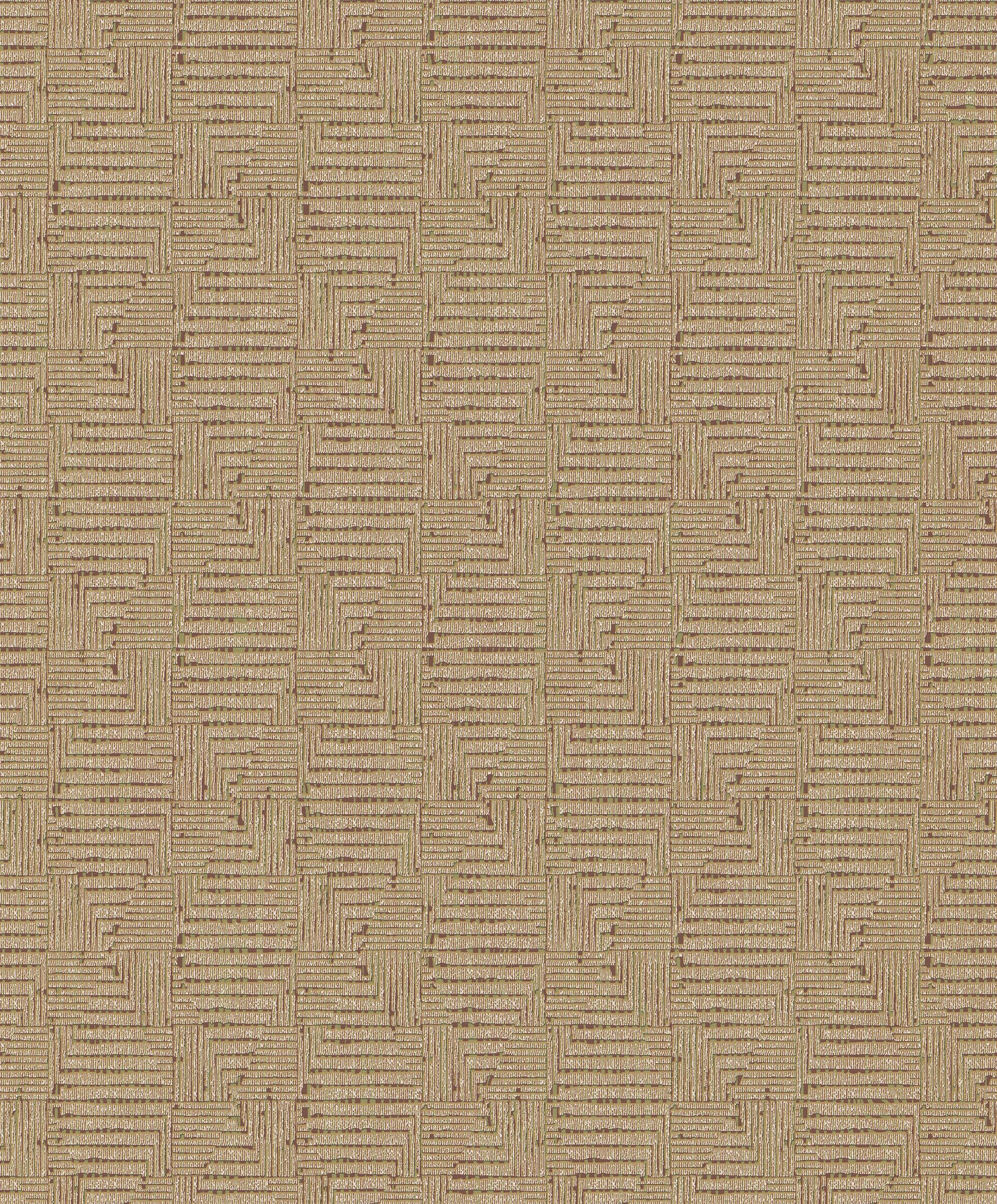 Loose Weave wallpaper in gold color - pattern number AM22003-2 - by Galerie in the Elegance collection