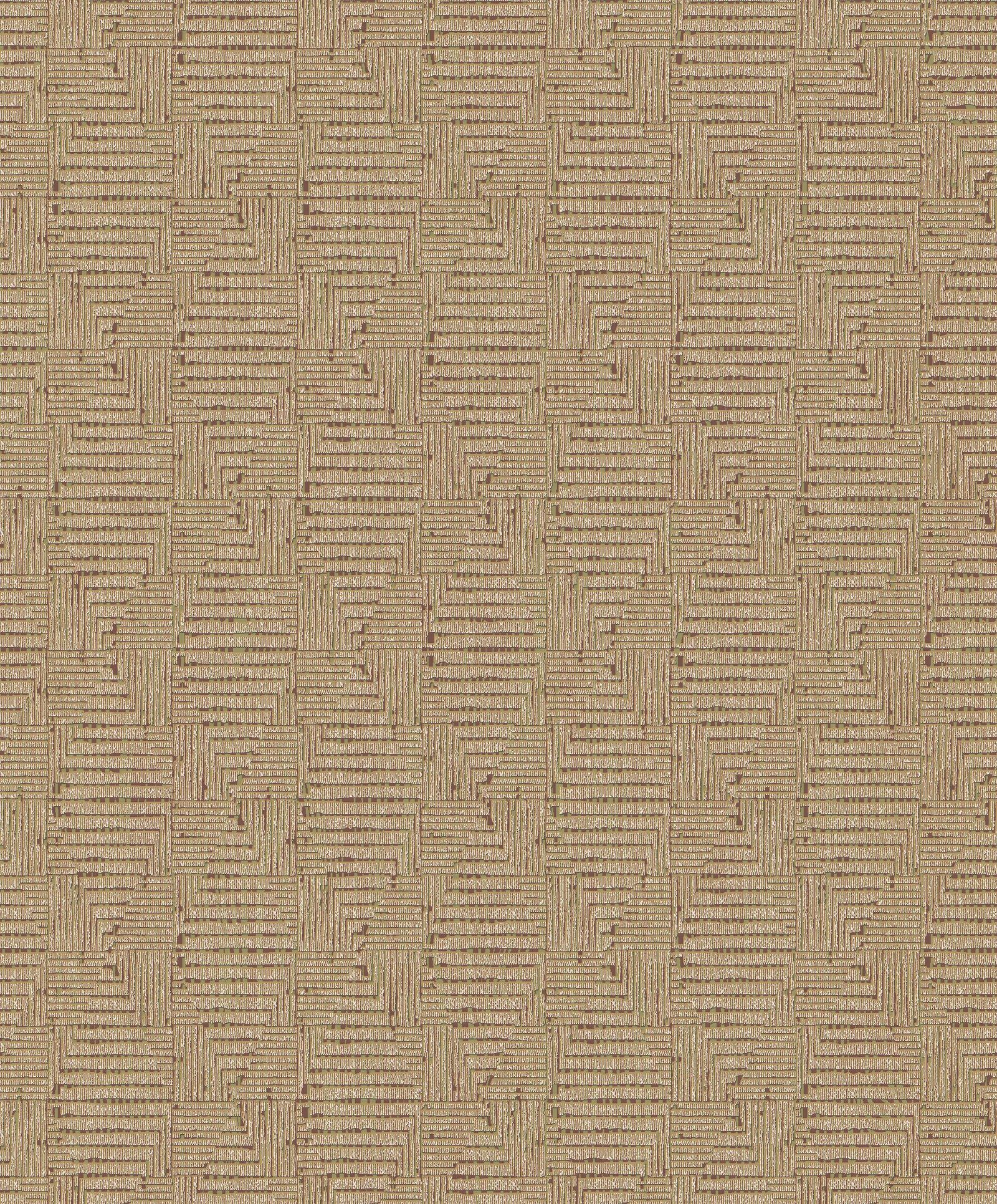 Loose Weave wallpaper in gold color - pattern number AM22003-2 - by Galerie in the Elegance collection