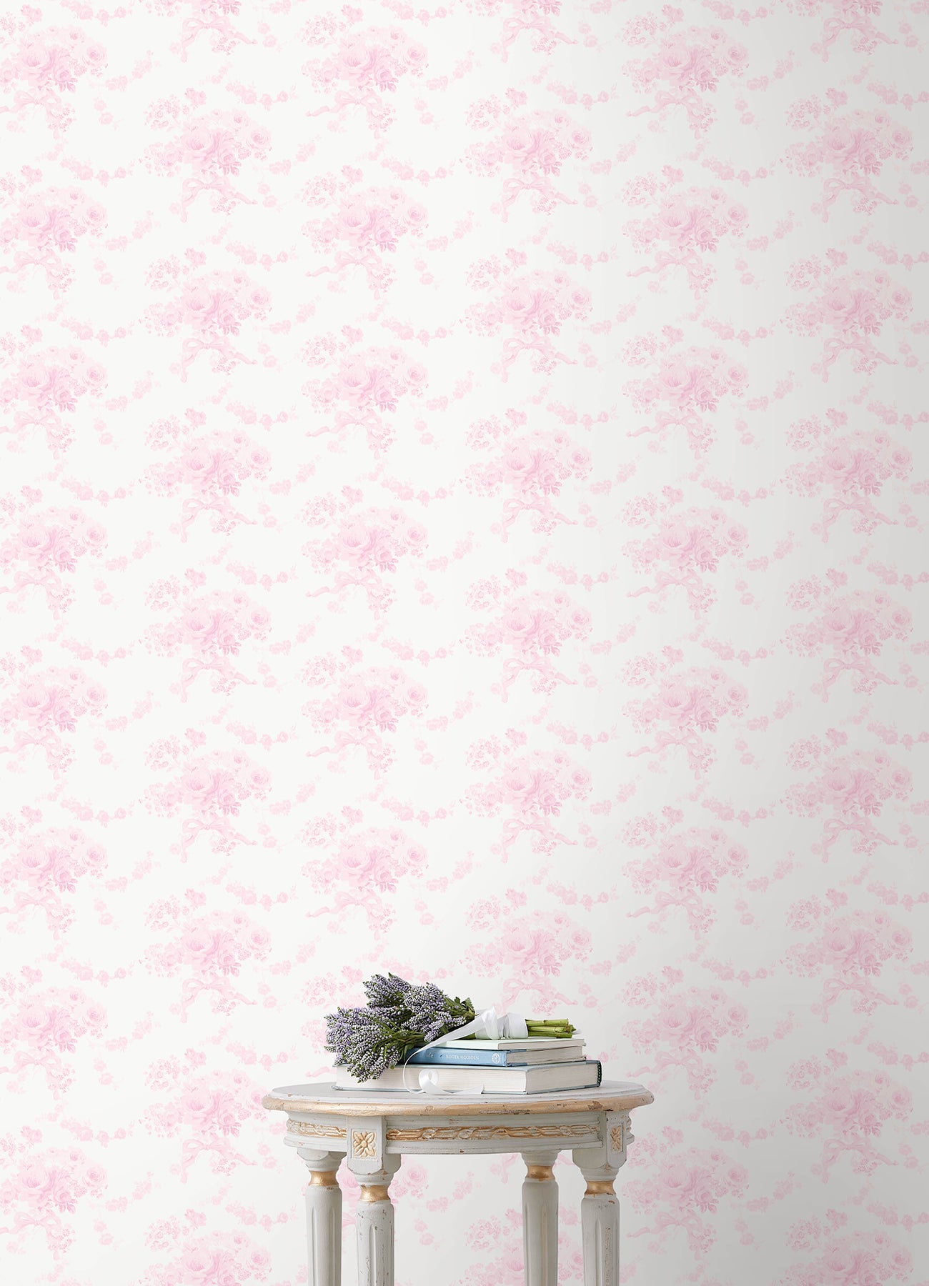 Charlamagne Harbor wallpaper in pink dream color - pattern number AST6445 - by A Street Prints in the Love Shack Fancy collection