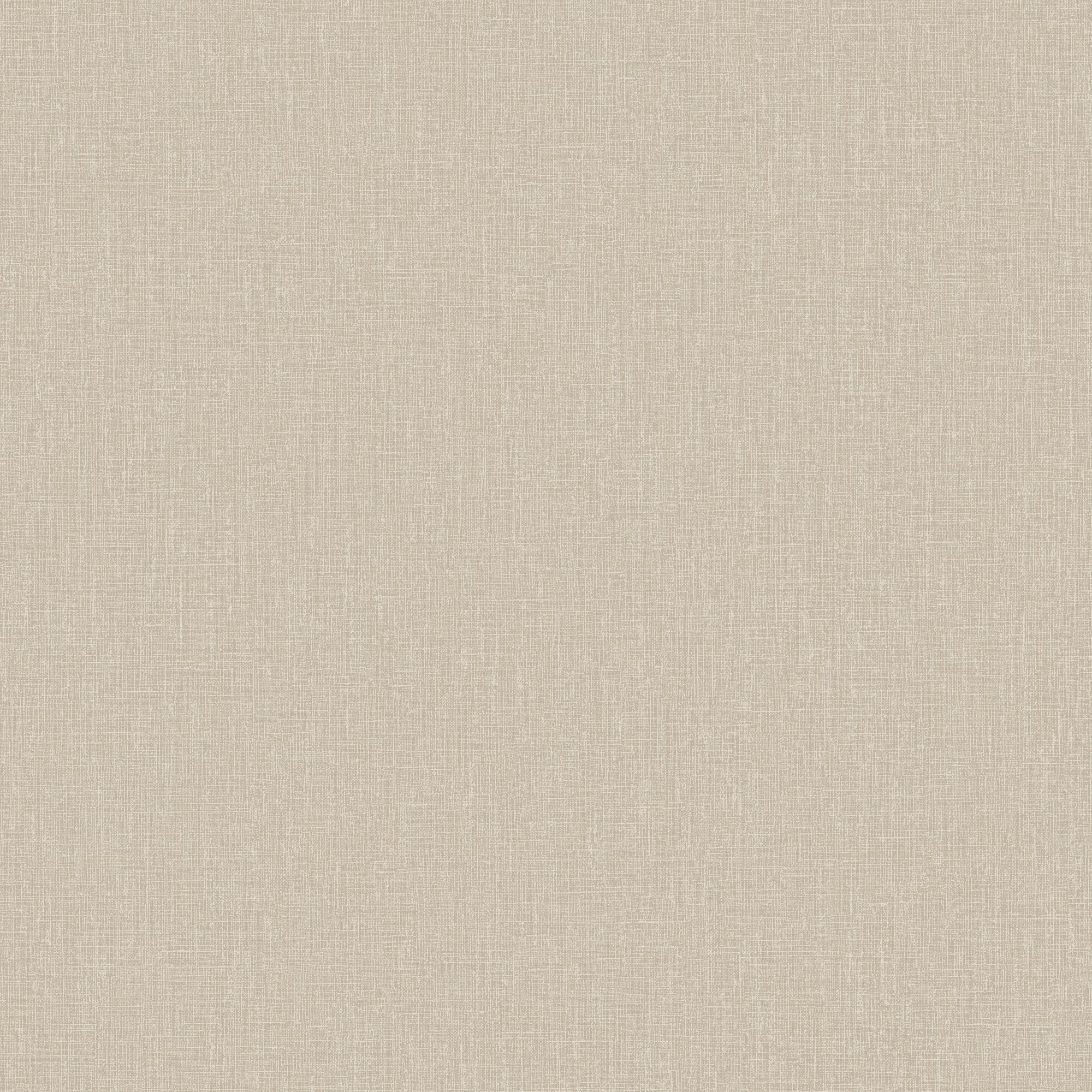 Textile Plain Wallpaper in beige color - pattern number AT1006 - by Grandeco in the Atmosphere collection