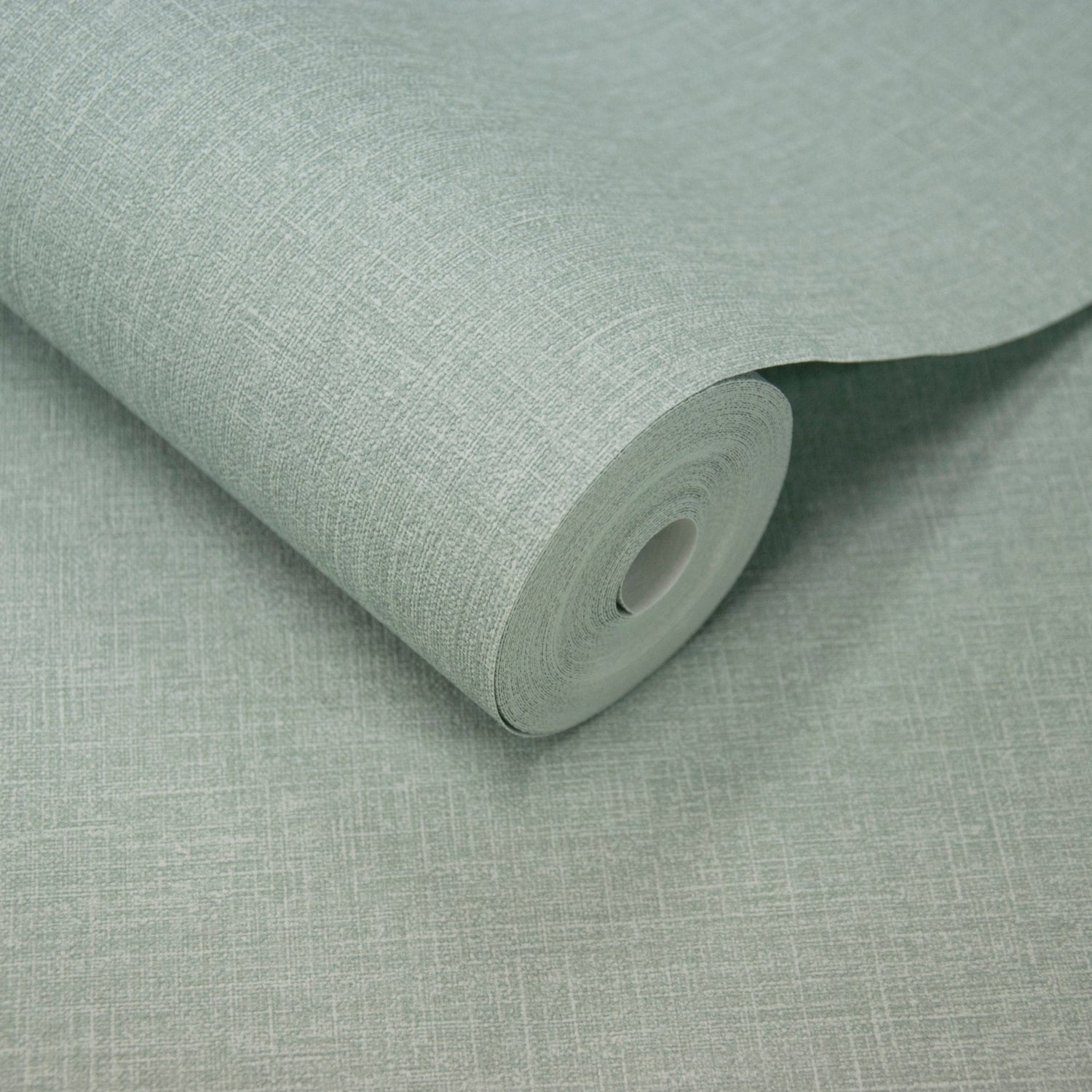 Textile Plain Wallpaper in blue color - pattern number AT1029 - by Grandeco in the Atmosphere collection