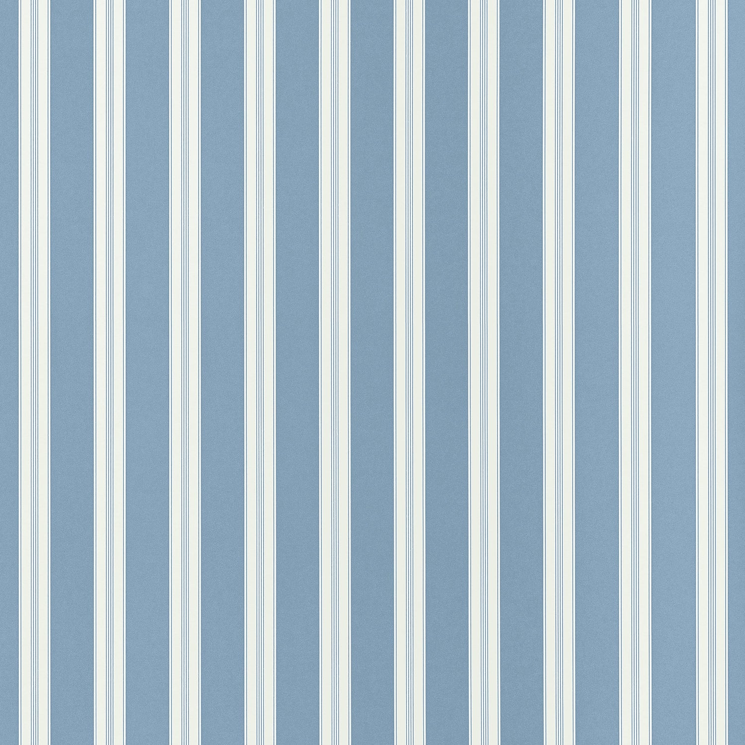 Payton Stripe Wallpaper in blue color - pattern number AT10702 - by Thibaut in the Clermont collection
