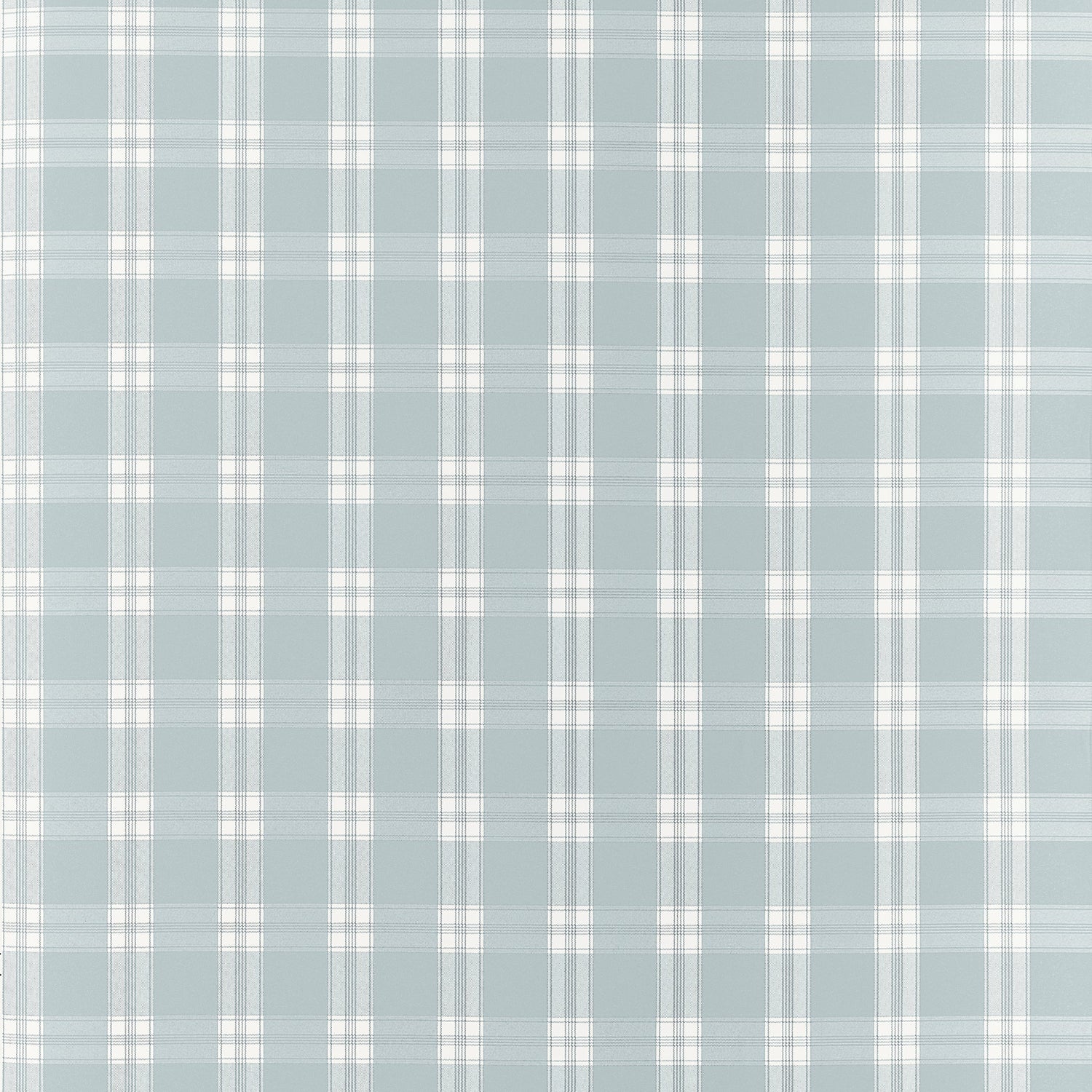 Payton Check Wallpaper in spa blue color - pattern number AT10711 - by Thibaut in the Clermont collection