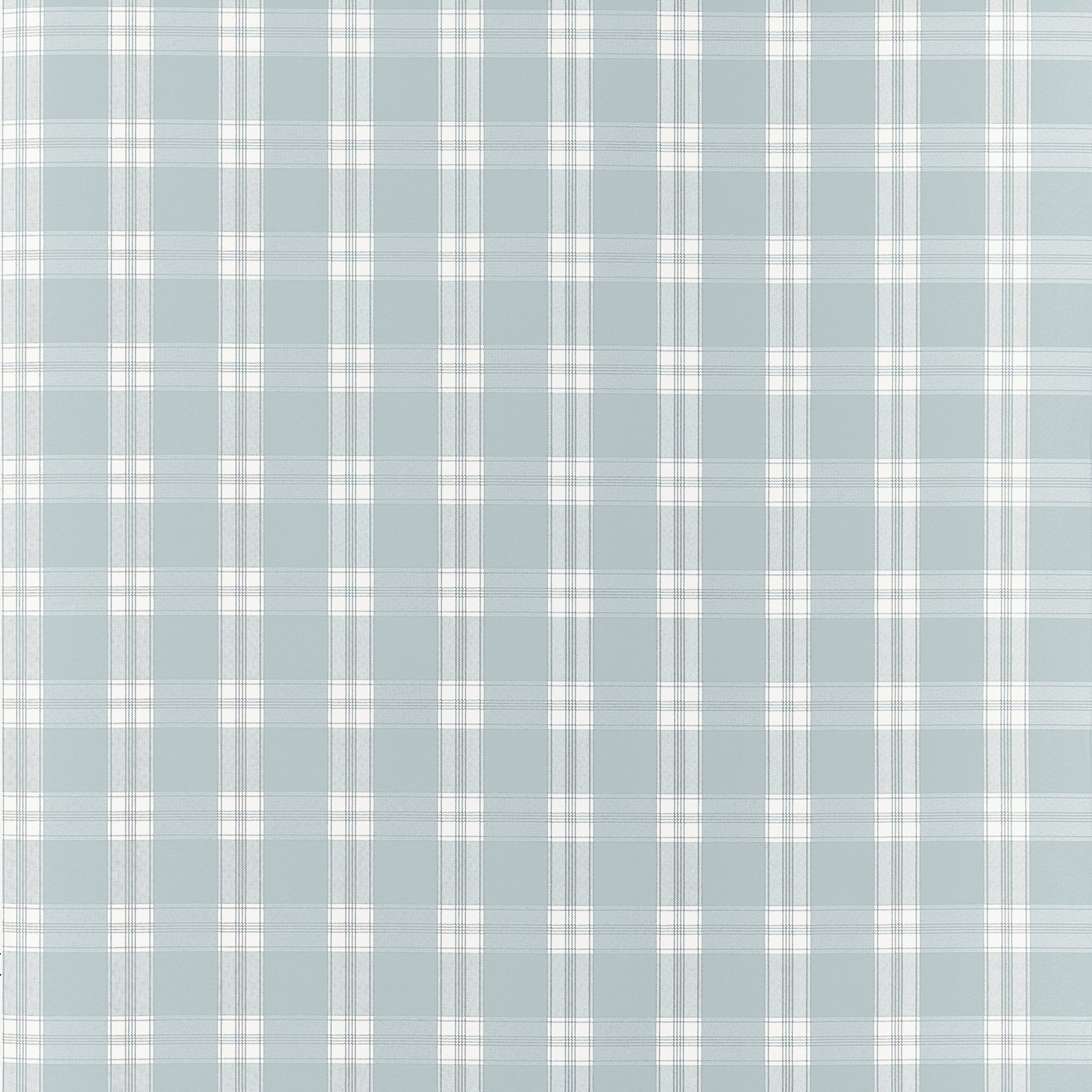 Payton Check Wallpaper in spa blue color - pattern number AT10711 - by Thibaut in the Clermont collection