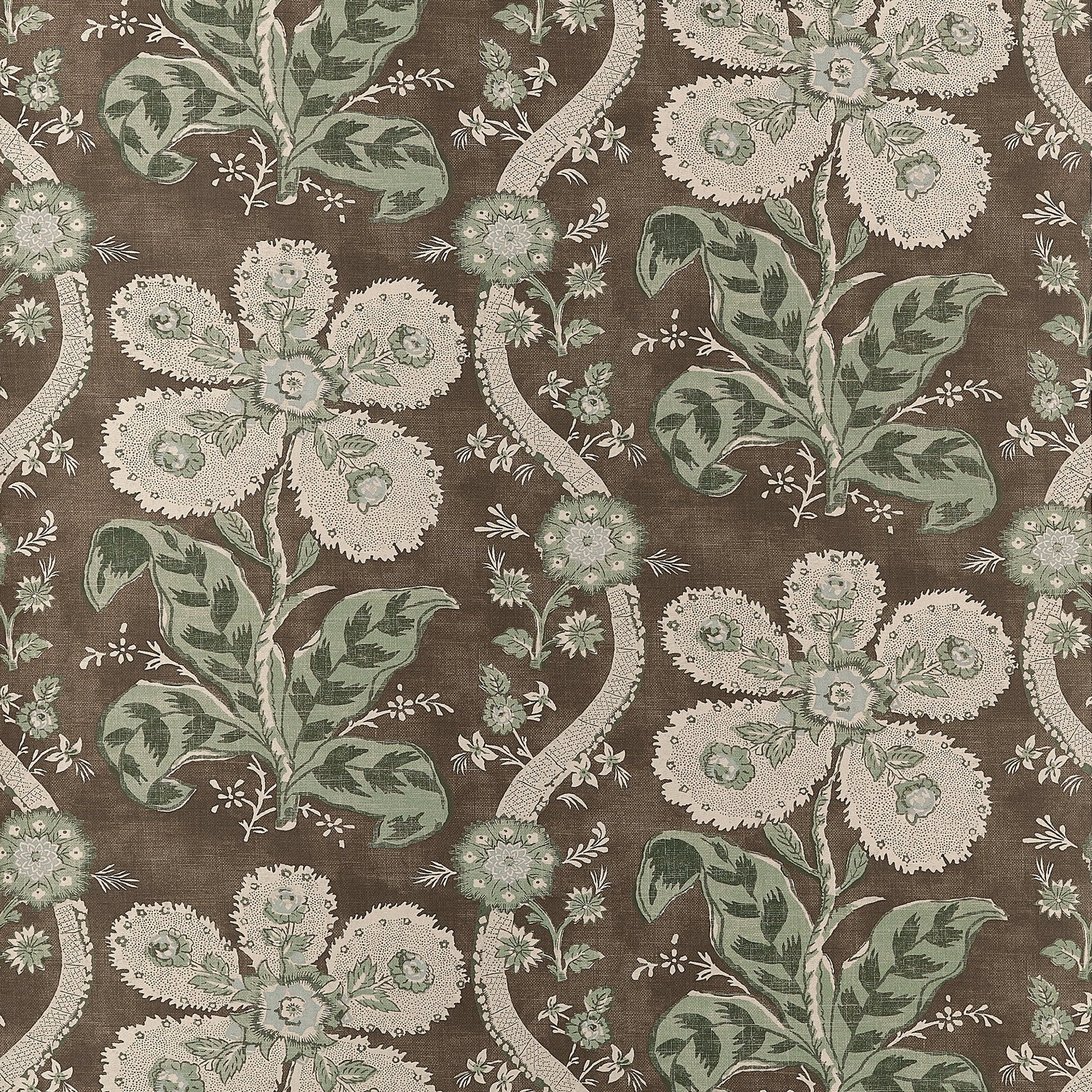 St. Gilles Wallpaper in brown color - pattern number AT10720 - by Thibaut in the Clermont collection