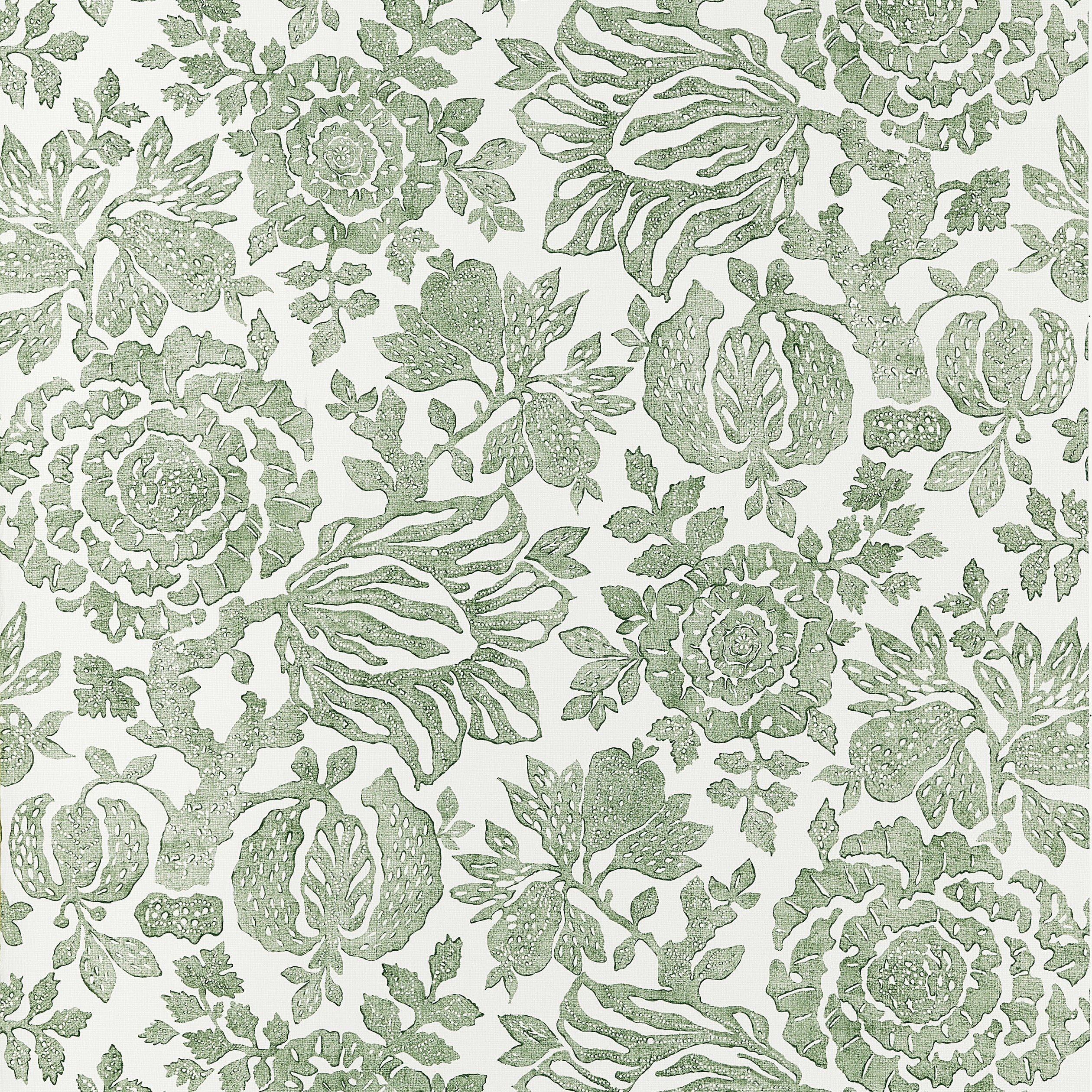 Sigourney Wallpaper in green color - pattern number AT10733 - by Thibaut in the Clermont collection
