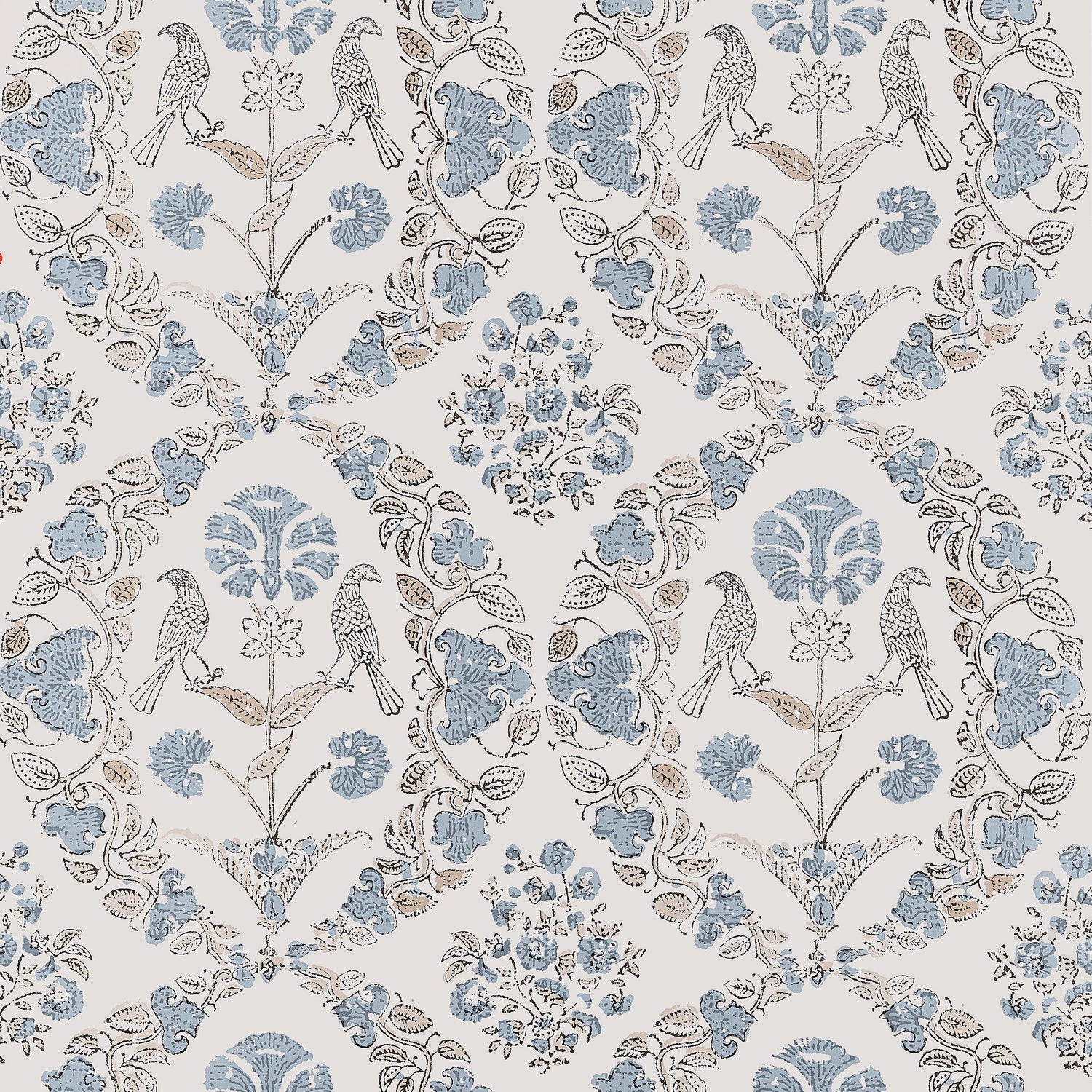 Paloma Wallpaper in spa blue color - pattern number AT10739 - by Thibaut in the Clermont collection