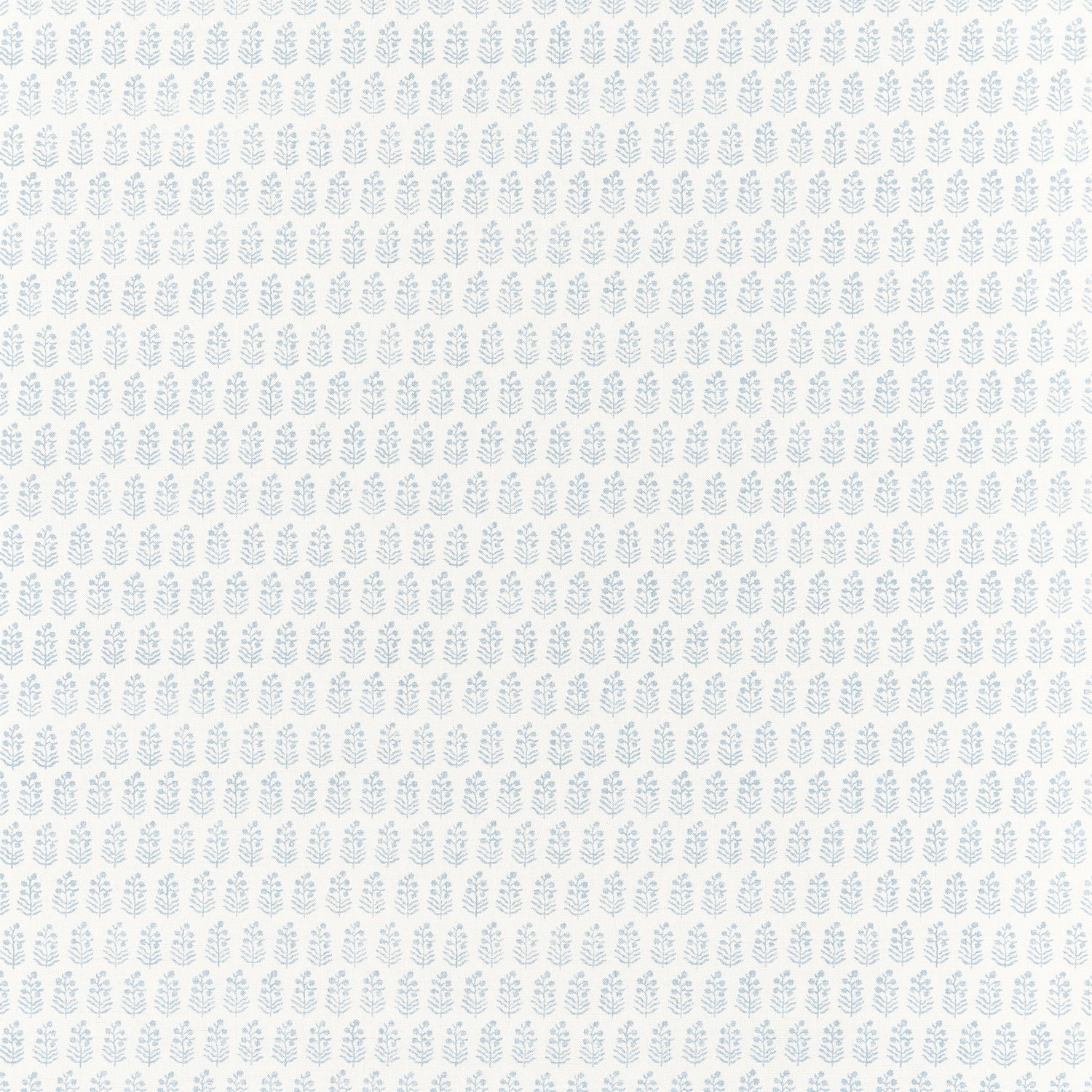 Chloe Wallpaper in spa blue on white color - pattern number AT10752 - by Thibaut in the Clermont collection
