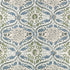 Cecilia Wallpaper in blue and green color - pattern number AT10756 - by Thibaut in the Clermont collection