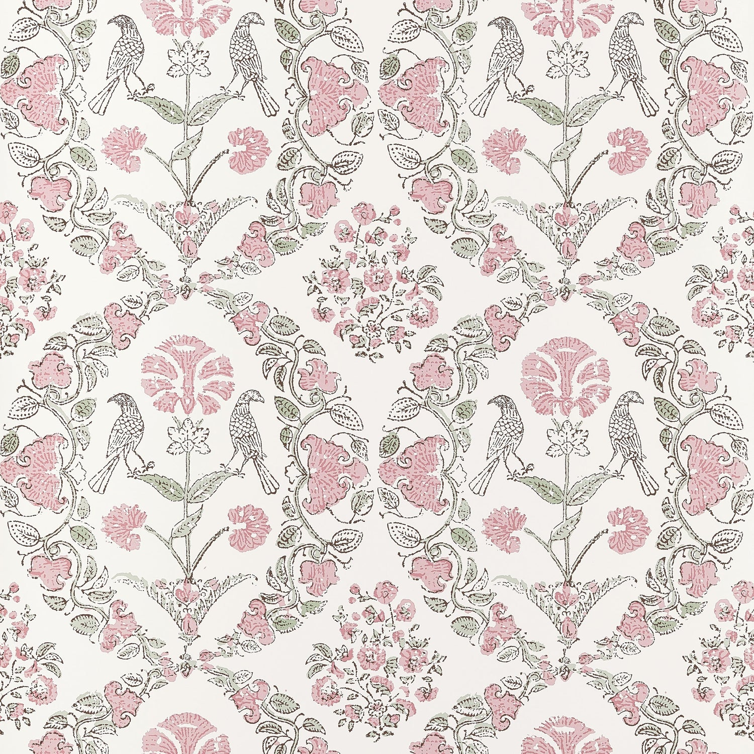 Paloma Wallpaper in blush color - pattern number AT10767 - by Thibaut in the Clermont collection