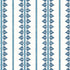 Fern Stripe wallpaper in navy color - pattern number AT15101 - by Anna French in the Antilles collection