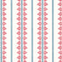 Fern Stripe wallpaper in red and blue color - pattern number AT15105 - by Anna French in the Antilles collection