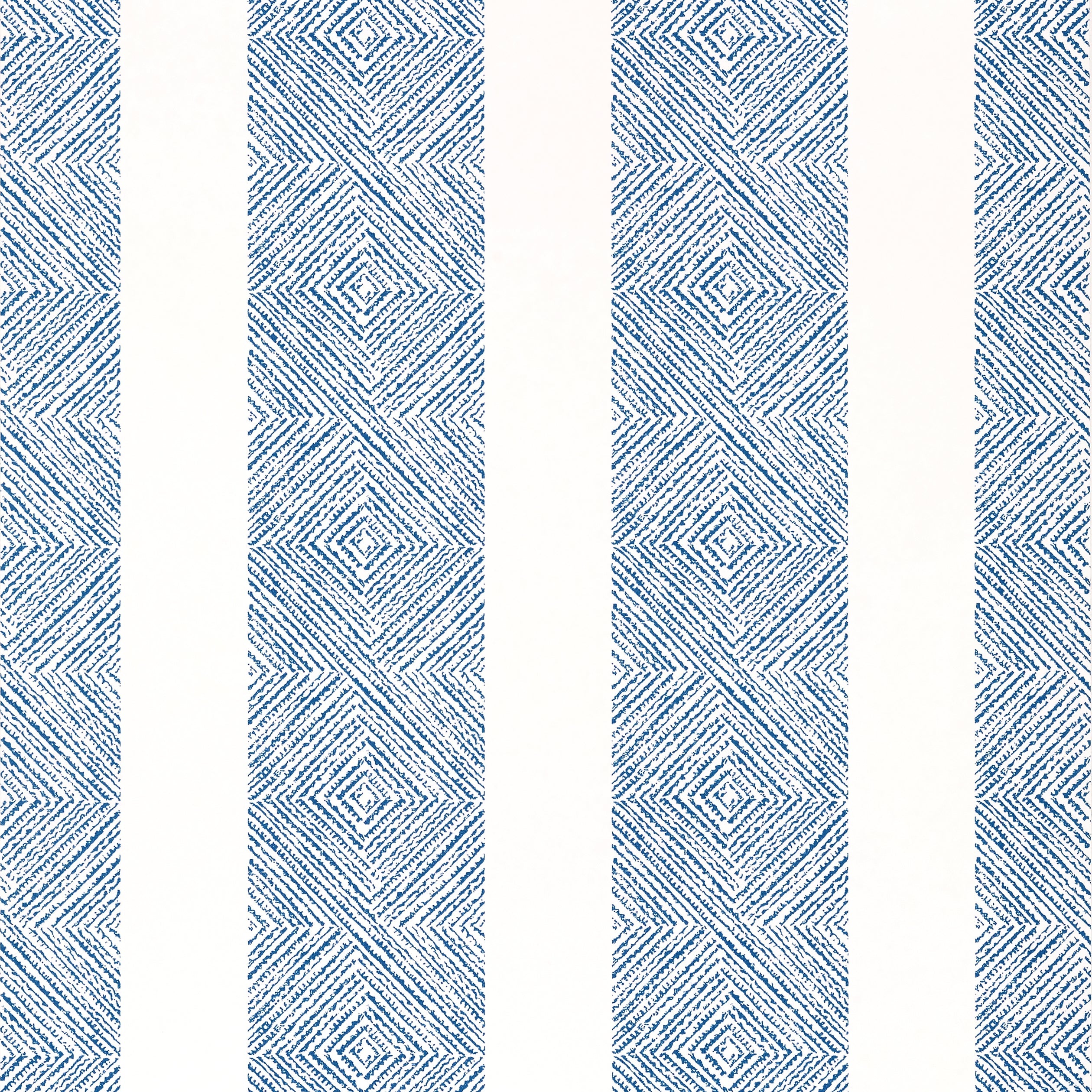 Clipperton Stripe wallpaper in navy color - pattern number AT15128 - by Anna French in the Antilles collection