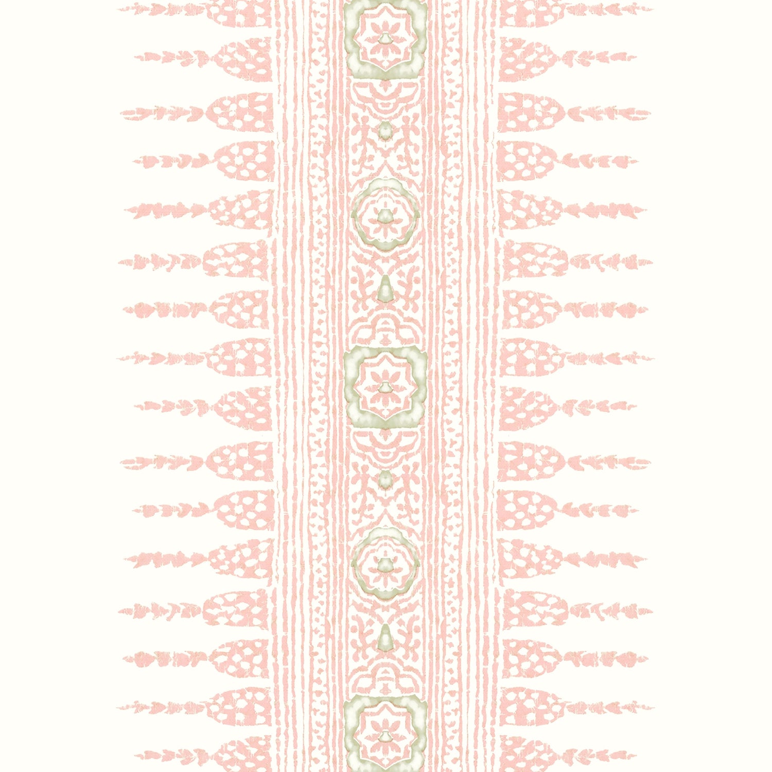 Javanese Stripe wallpaper in blush color - pattern number AT15135 - by Anna French in the Antilles collection
