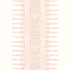 Javanese Stripe wallpaper in blush color - pattern number AT15135 - by Anna French in the Antilles collection