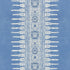 Javanese Stripe wallpaper in wedgewood blue color - pattern number AT15141 - by Anna French in the Antilles collection