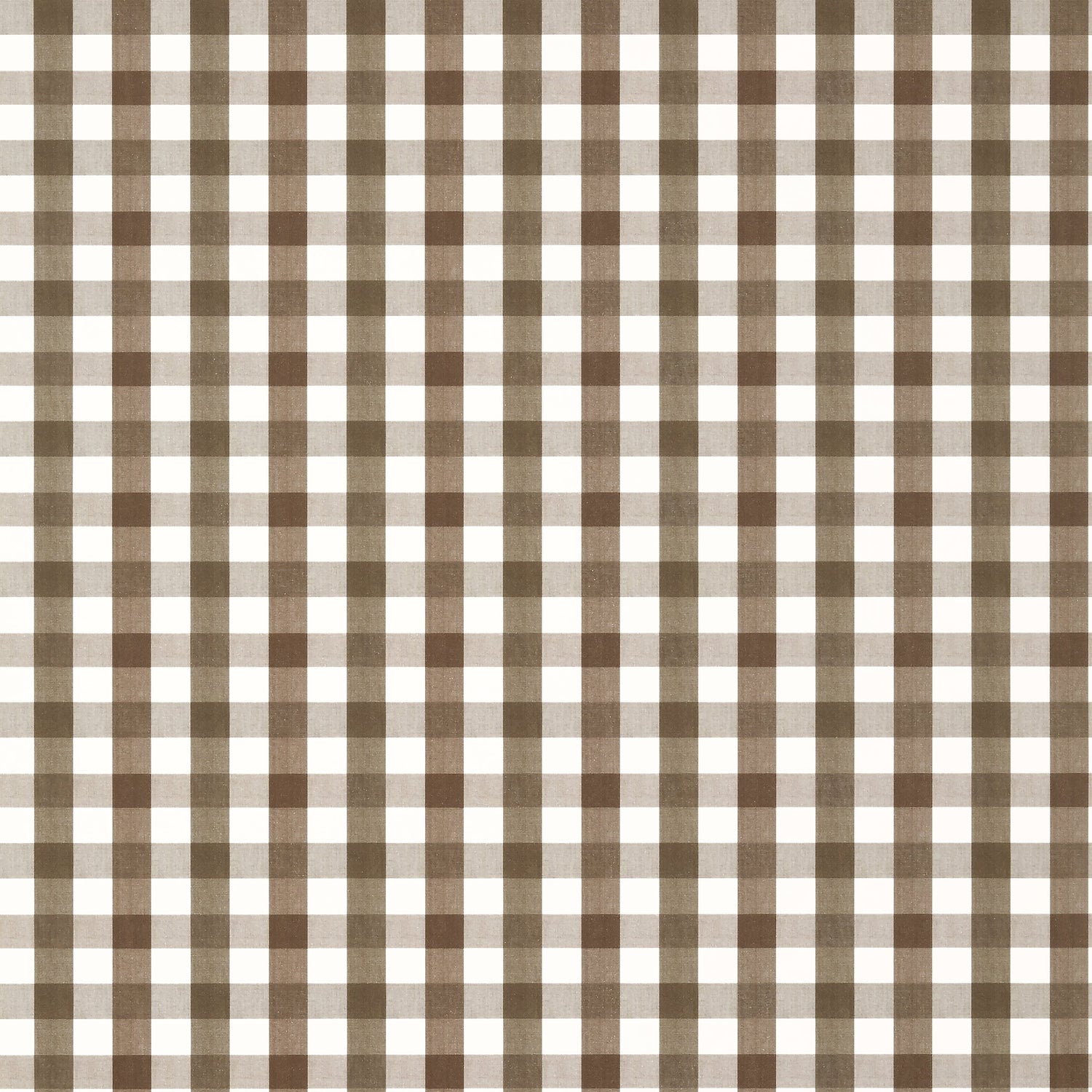 Saybrook Check fabric in brown color - pattern number AT15144 - by Anna French in the Antilles collection