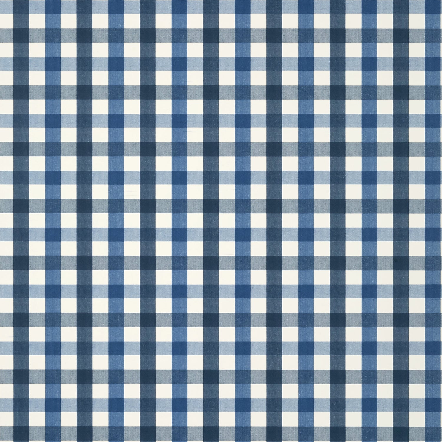 Saybrook Check fabric in navy color - pattern number AT15146 - by Anna French in the Antilles collection