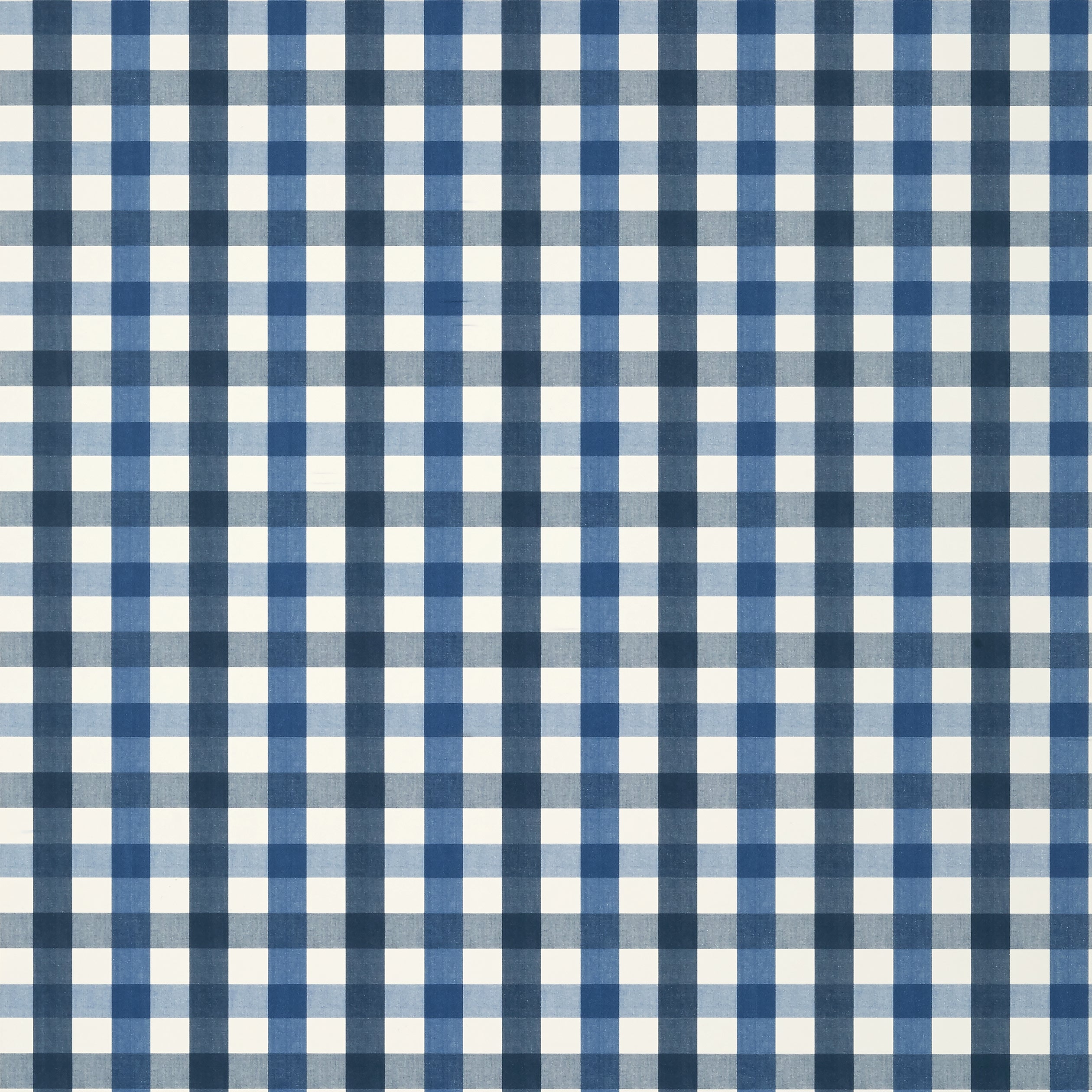 Saybrook Check fabric in navy color - pattern number AT15146 - by Anna French in the Antilles collection