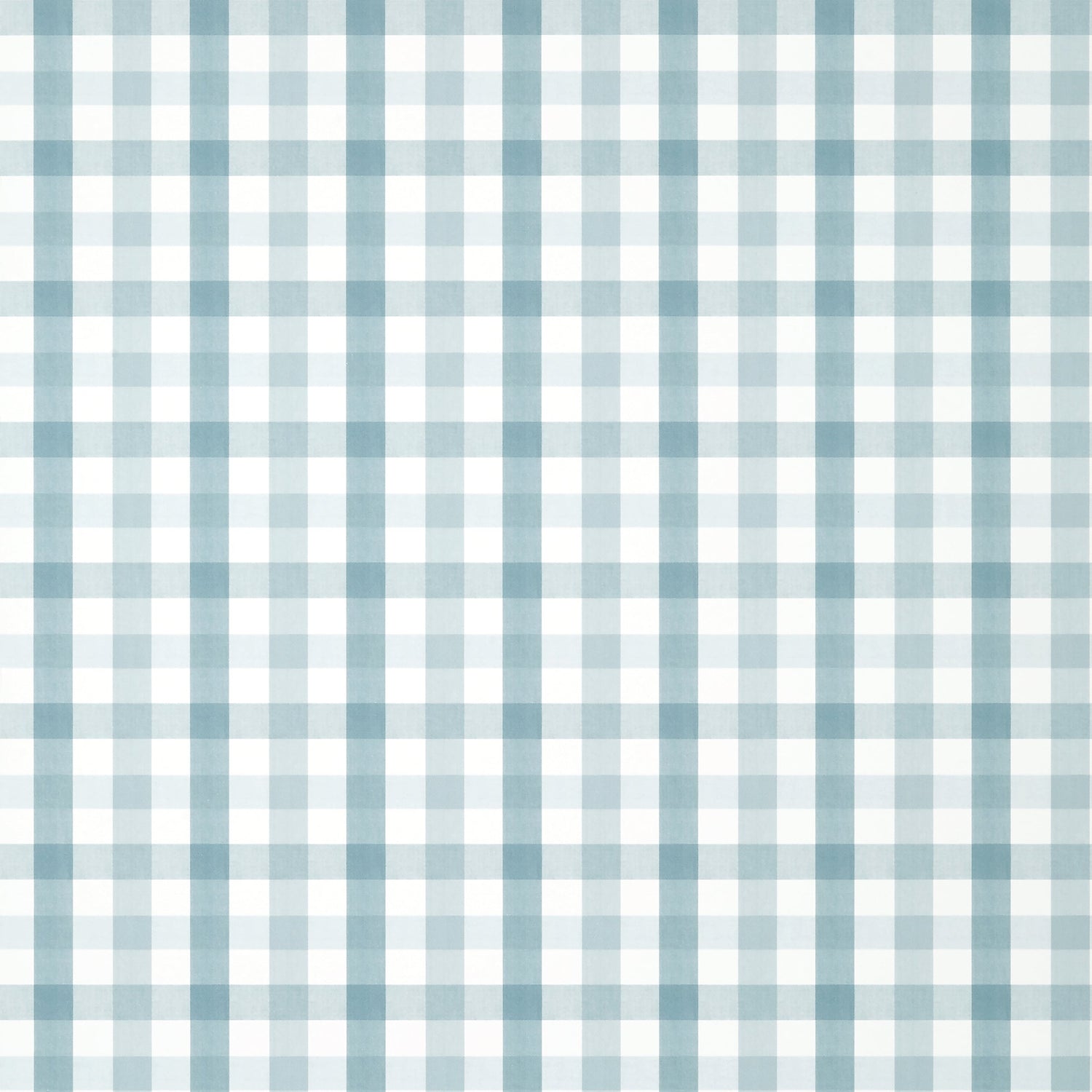Saybrook Check fabric in spa blue color - pattern number AT15150 - by Anna French in the Antilles collection