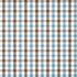 Saybrook Check fabric in brown and slate color - pattern number AT15154 - by Anna French in the Antilles collection
