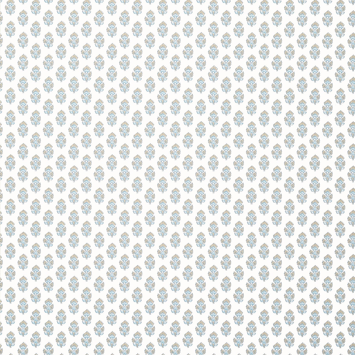 Julian wallpaper in beige and spa blue color - pattern number AT15161 - by Anna French in the Antilles collection