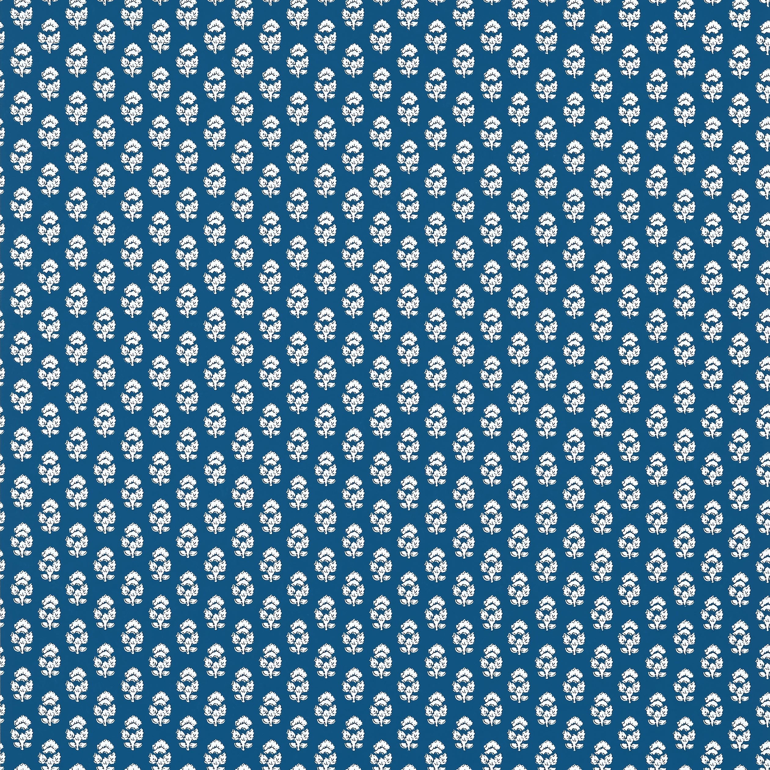 Julian wallpaper in navy color - pattern number AT15163 - by Anna French in the Antilles collection