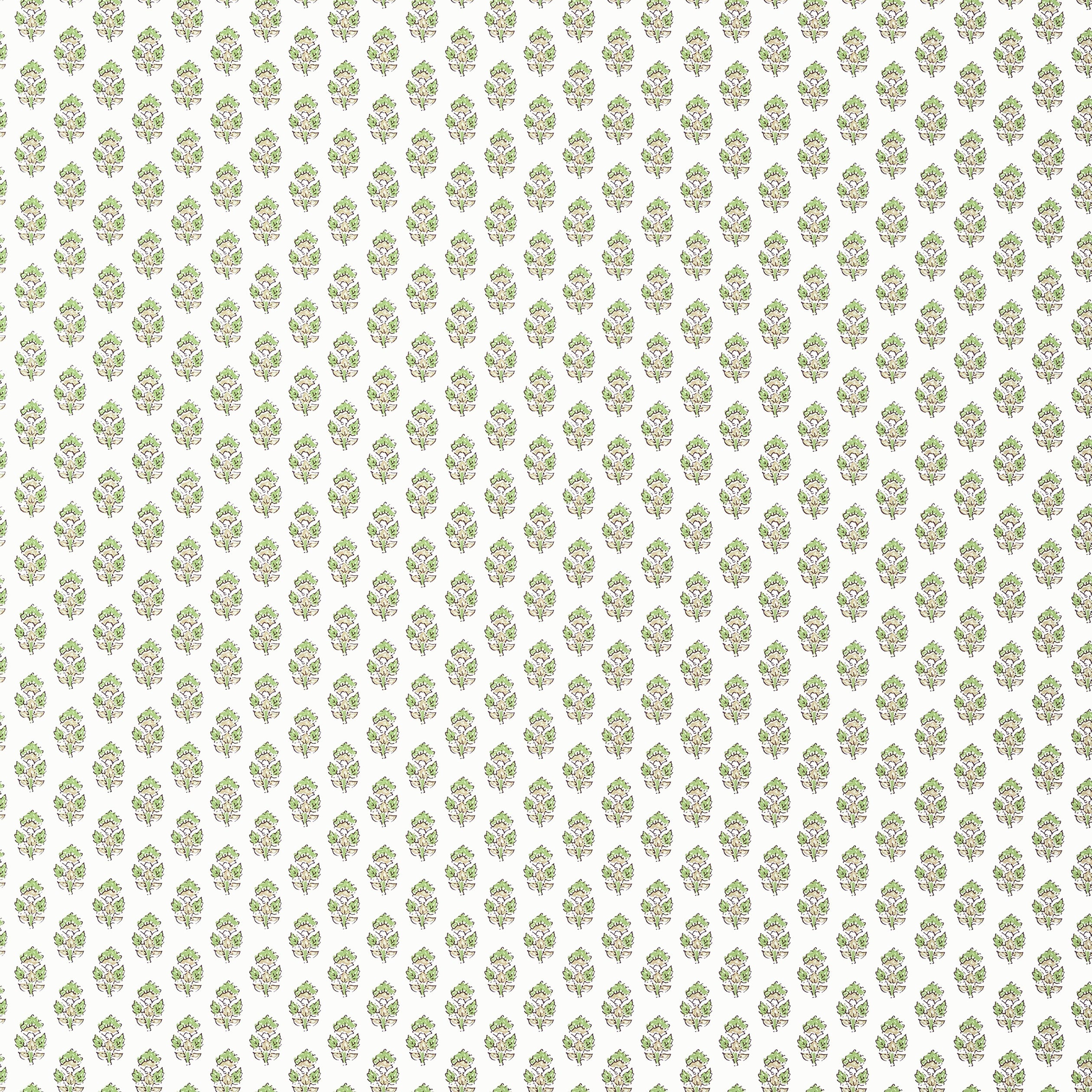 Julian wallpaper in green and beige color - pattern number AT15167 - by Anna French in the Antilles collection