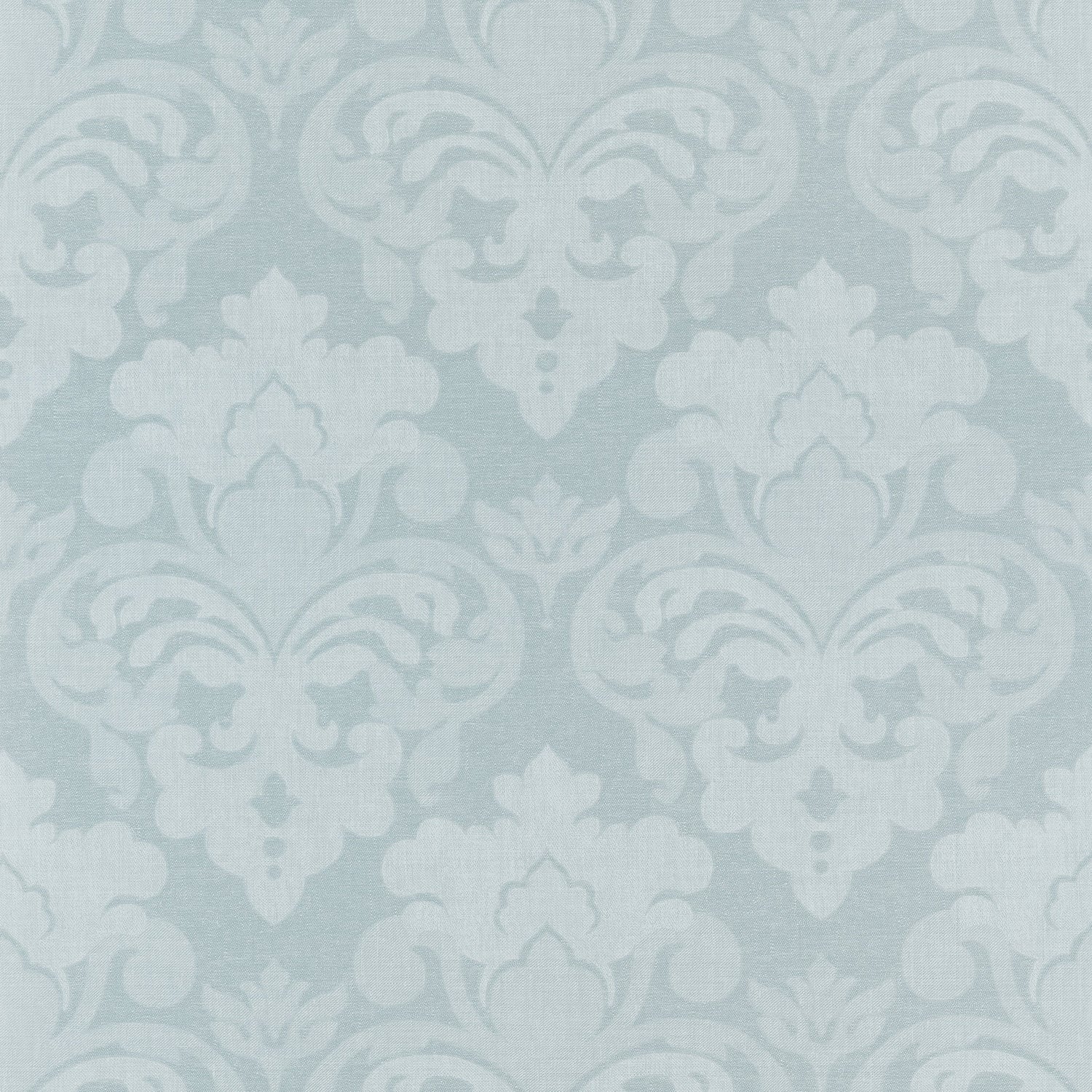 Darcey Damask fabric in soft blue color - pattern number AT16120 - by Anna French in the Belvedere collection