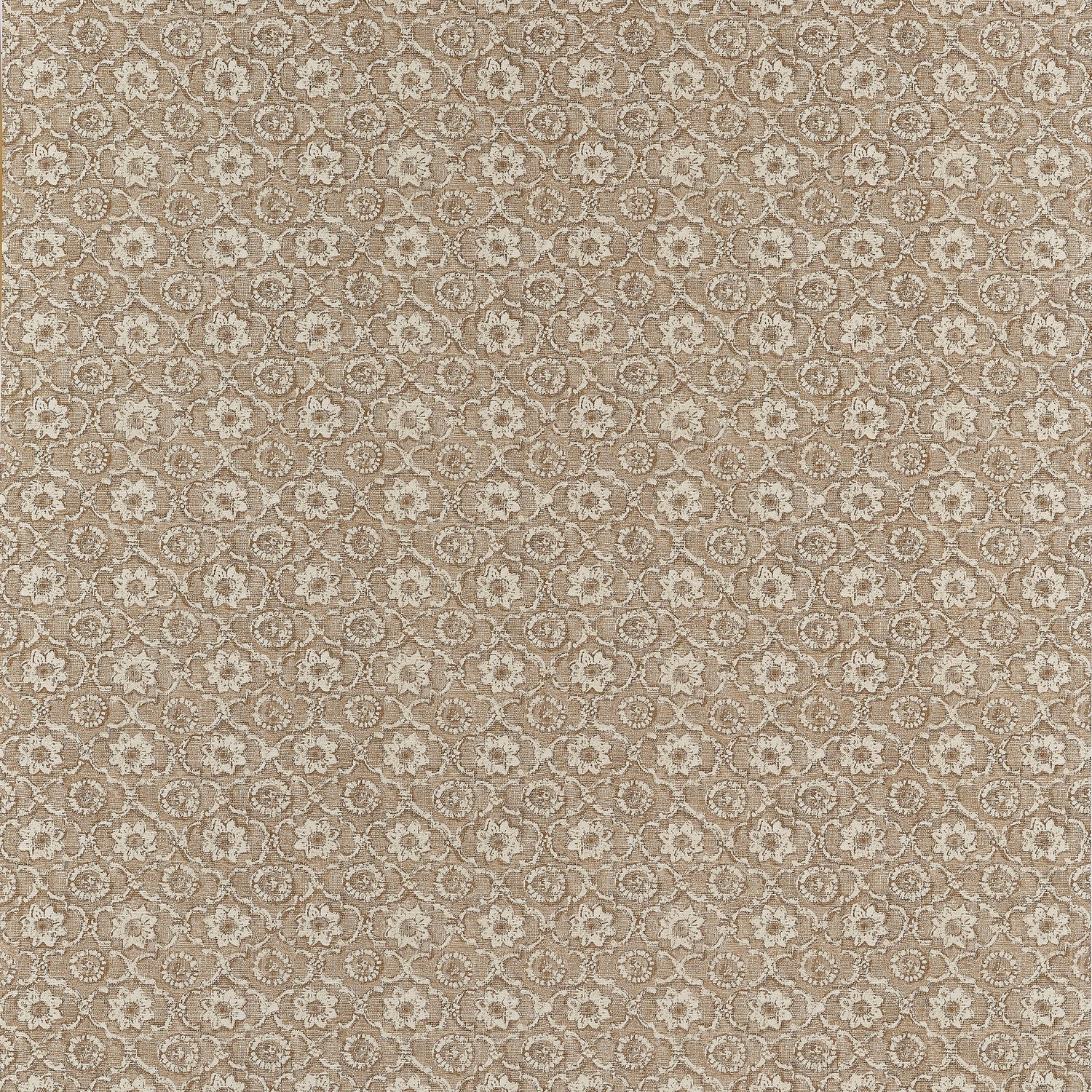 Holly Trellis fabric in beige color - pattern number AT16126 - by Anna French in the Belvedere collection