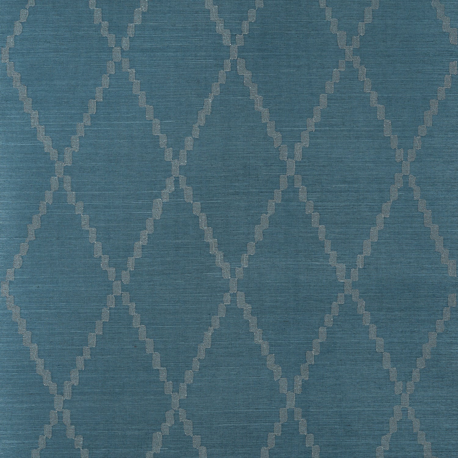 Ribbon Sisal wallpaper in navy color - pattern number AT16142 - by Anna French in the Belvedere collection
