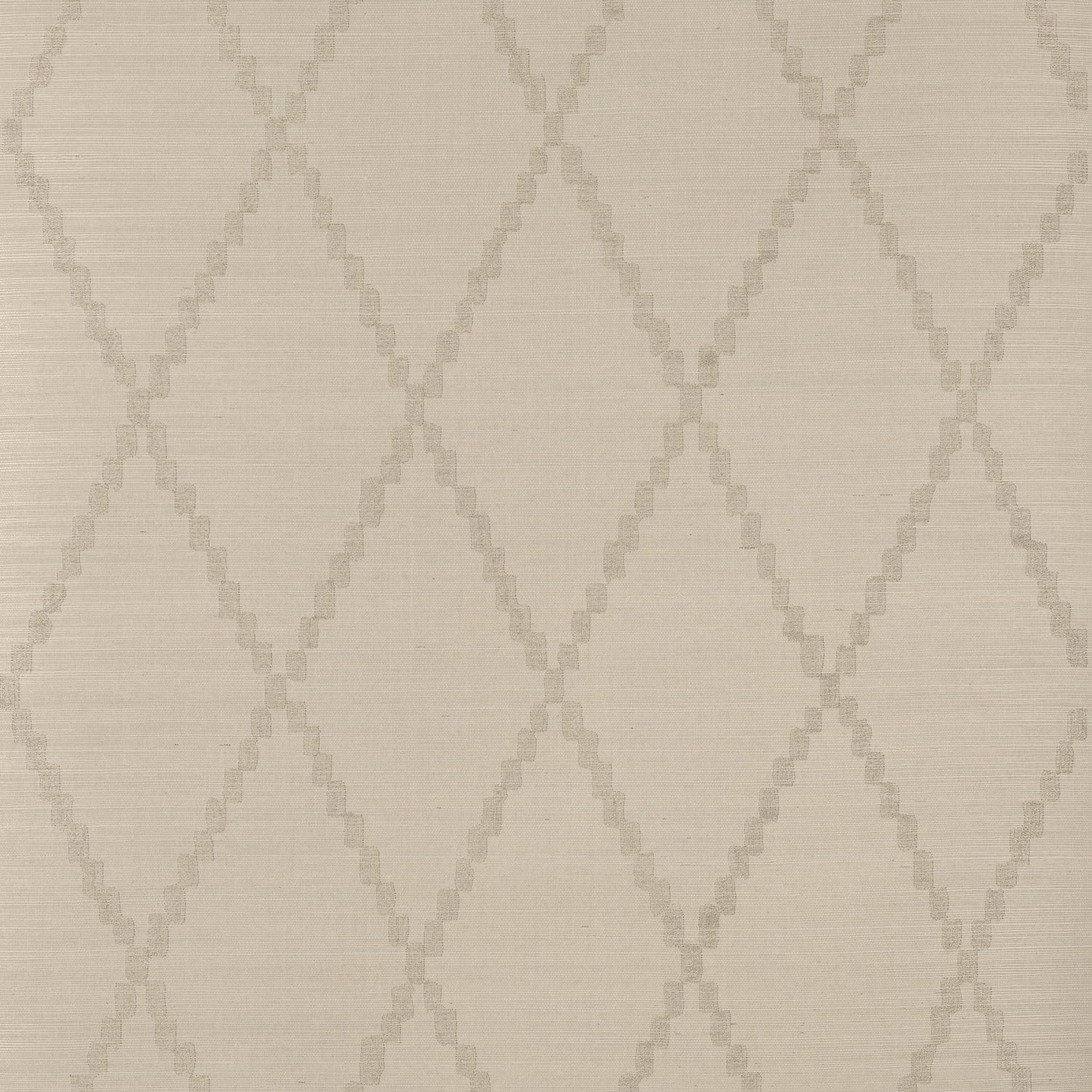 Ribbon Sisal wallpaper in cream color - pattern number AT16143 - by Anna French in the Belvedere collection