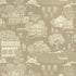 Farmingdale wallpaper in beige color - pattern number AT16165 - by Anna French in the Belvedere collection