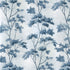 Dalton wallpaper in blue white on pearl color - pattern number AT16170 - by Anna French in the Belvedere collection