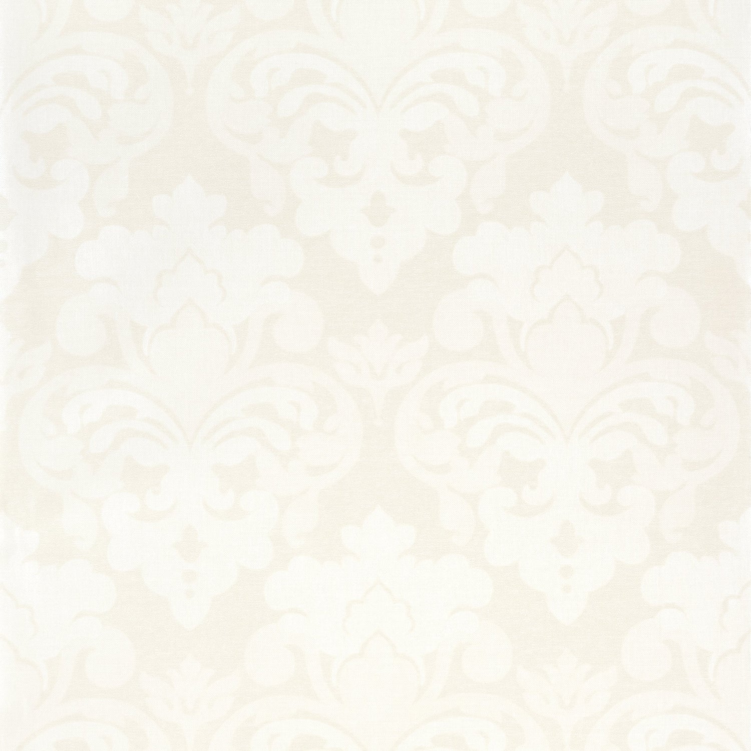 Darcery Damask wallpaper in pearl on off white color - pattern number AT16171 - by Anna French in the Belvedere collection