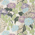 Laura fabric in lavender and green color - pattern number AT23101 - by Anna French in the Willow Tree collection