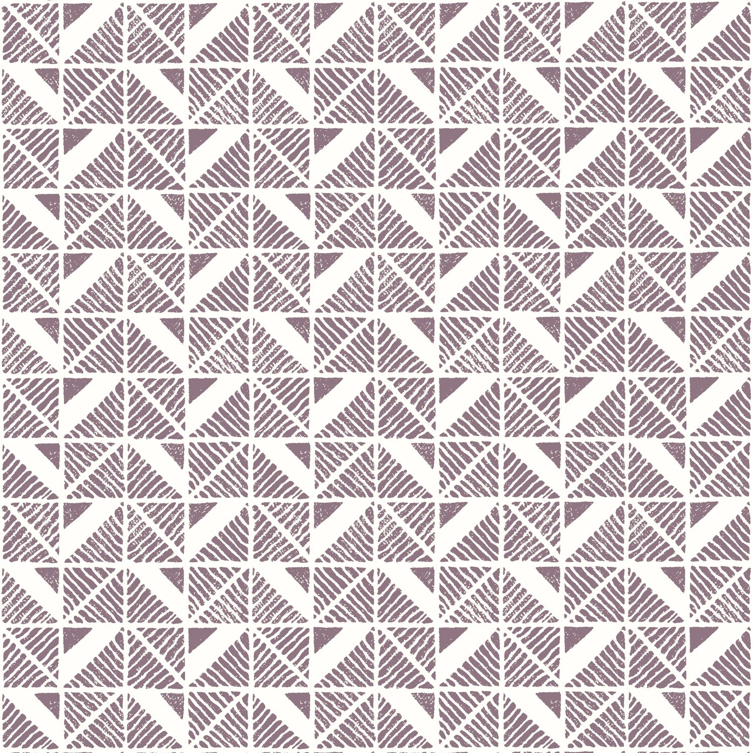 Bloomsbury Square fabric in plum color - pattern number AT23116 - by Anna French in the Willow Tree collection